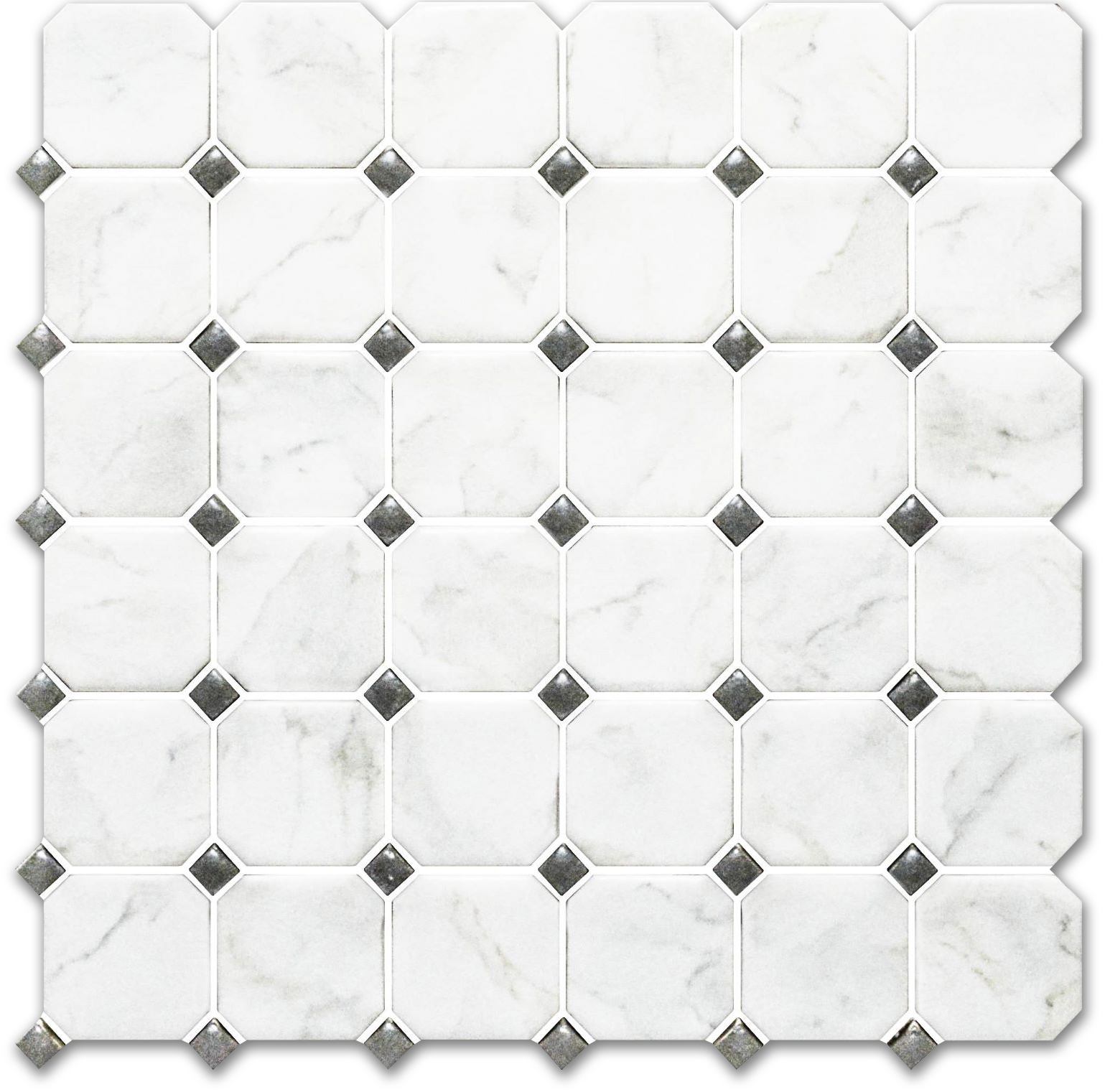 11.8X11.8 Ottagona Mosaic | Quality Carpet Inc.