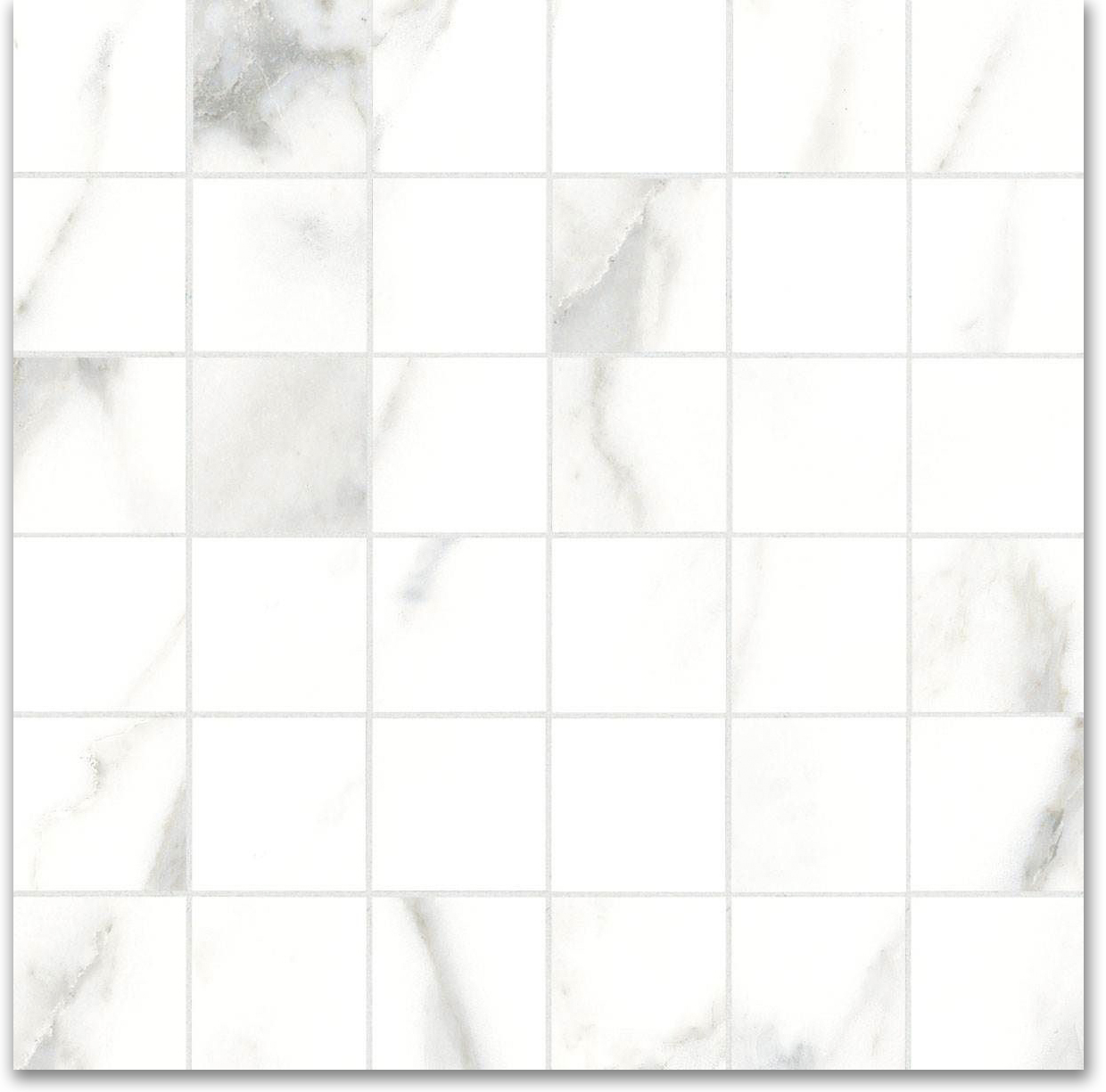 2X2 Calacatta Mosaic | Quality Carpet Inc.