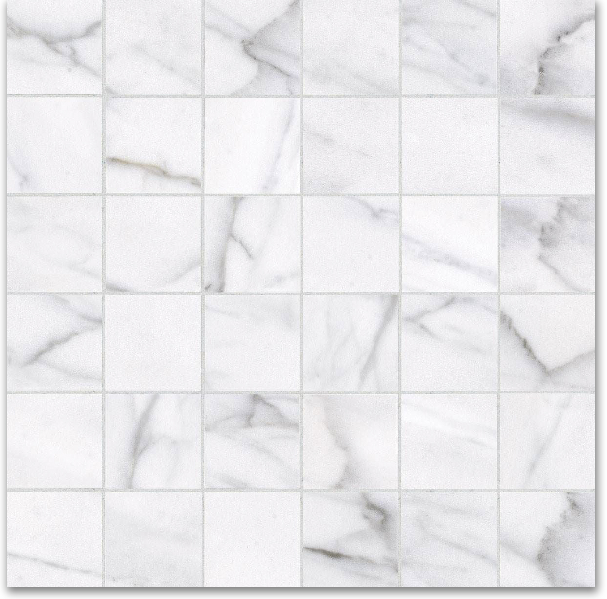 2X2 Carrara Mosaic | Quality Carpet Inc.