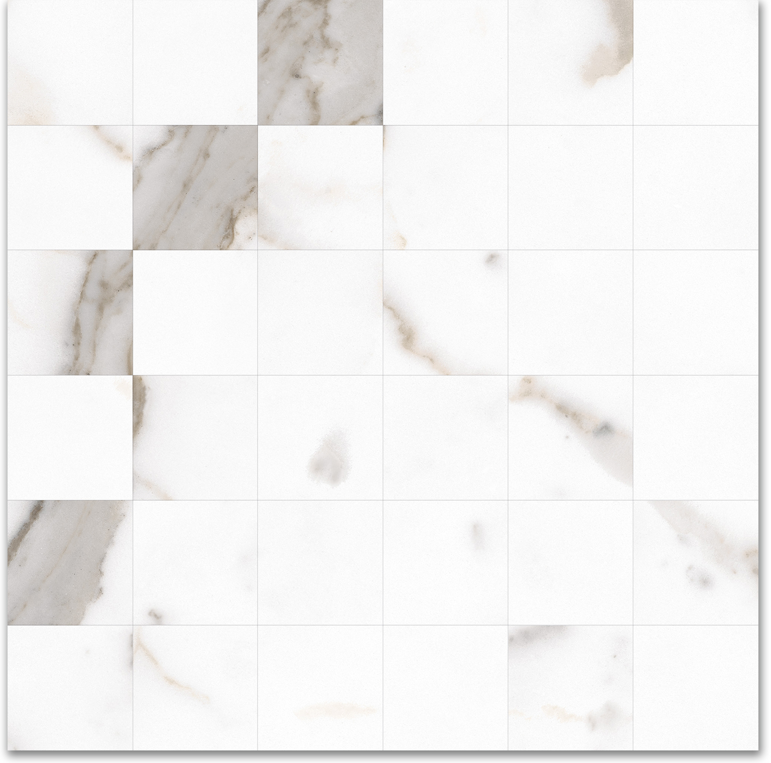 2X2 Mosaic-Polished Amore Grey | Quality Carpet Inc.