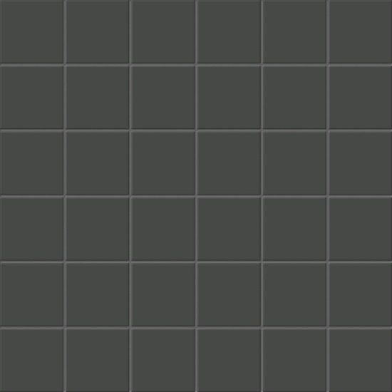 2X2 Retro Black Matte Mosaic | Quality Carpet Inc.