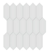 2x5 Gallery Grey Glossy Picket Mosaic | Quality Carpet Inc.