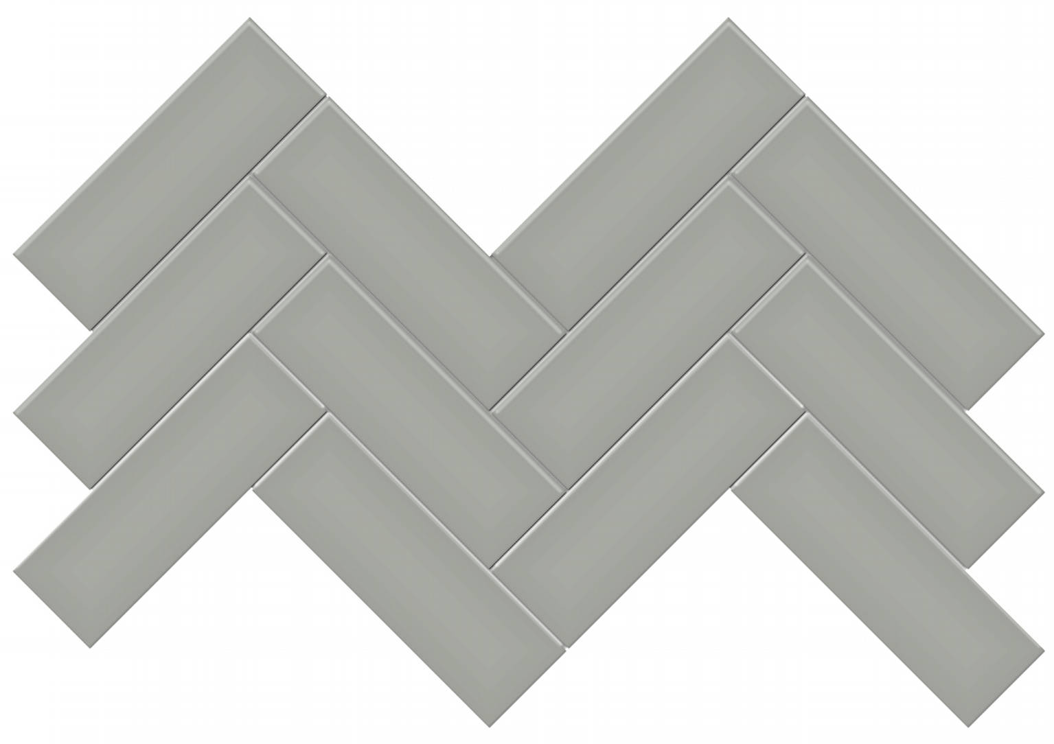 2x6 Taupe Matte Herringbone Mosaic | Quality Carpet Inc.