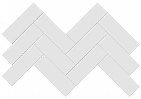 2x6 Vintage Grey Matte Herringbone Mosaic | Quality Carpet Inc.