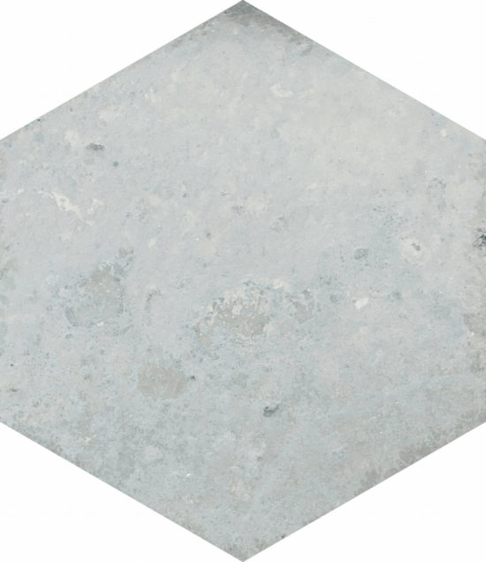 Alma 5.5X6.3 Grey Hexagon | Quality Carpet Inc.