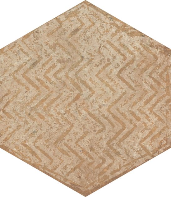 Alma 5.5X6.3 Sand Decor Hexagon | Quality Carpet Inc.