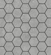 Ashland 3" Hexagon Grey Mosaic | Quality Carpet Inc.