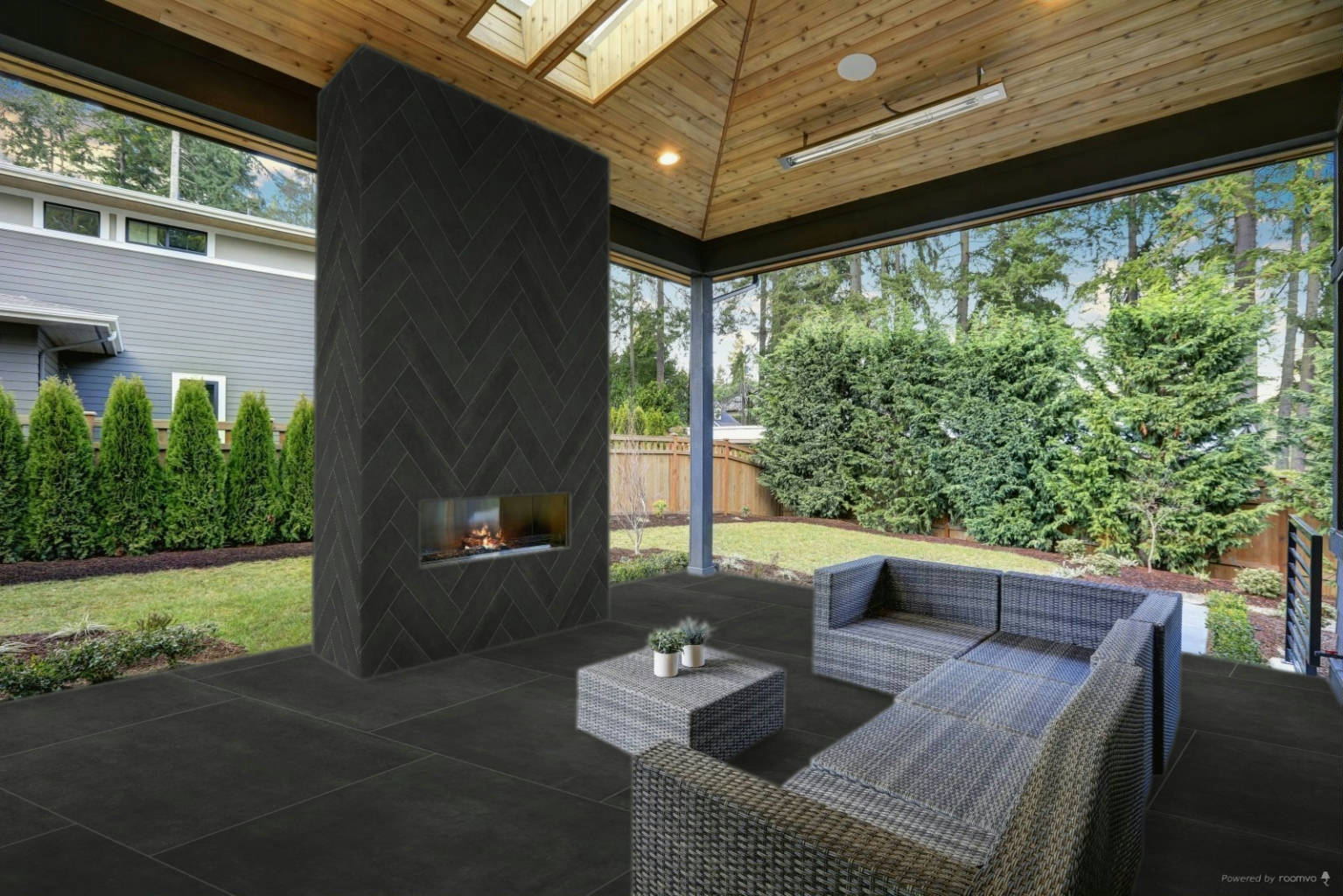 Ashland 48x48" and 6X24" Black | Quality Carpet Inc.
