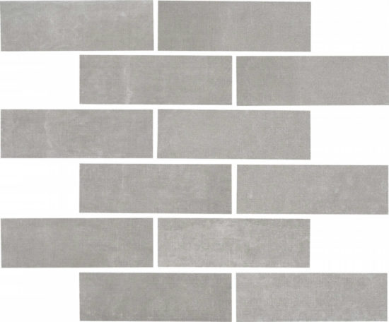 Broadway Silver 2X6 Mosaic | Quality Carpet Inc.