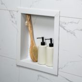 Carrara Marble Niche  14.5x12 inside | Quality Carpet Inc.