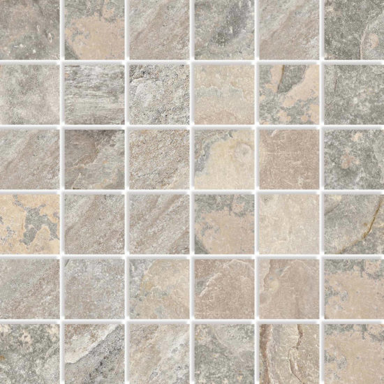 Chitwan Gris 2X2 Mosaic | Quality Carpet Inc.