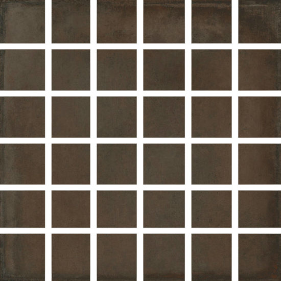 Citadel Chocolate 2x2 Mosaic | Quality Carpet Inc.