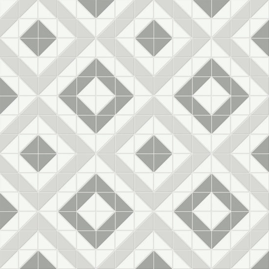 Evening Blend Matte Cubic Pattern Mosaic | Quality Carpet Inc.
