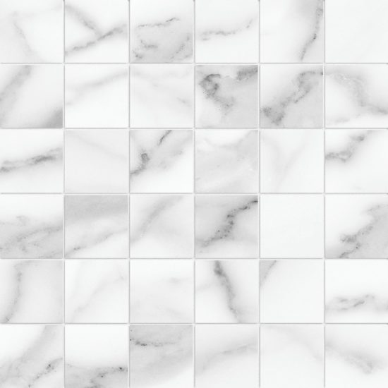 Florence 2X2 Statuario Matte Mosaic | Quality Carpet Inc.