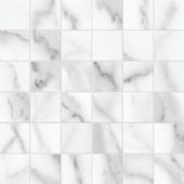Florence 2X2 Statuario Matte Mosaic | Quality Carpet Inc.