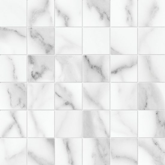 Florence 2X2 Statuario Matte Mosaic