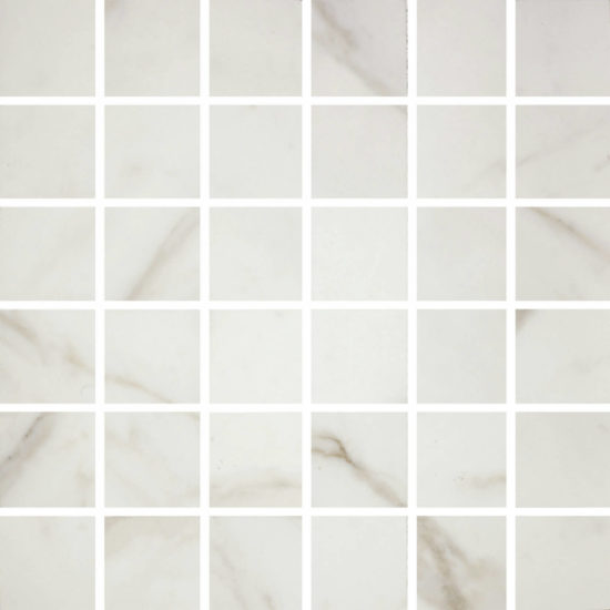 Golden Calacatta Polished 2X2 Mosaic | Quality Carpet Inc.