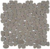 Grey Reconstituted Pebble Interlocking Mosaic | Quality Carpet Inc.