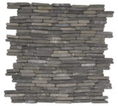 Grey Stacked Brick Marble Interlocking Mosaic | Quality Carpet Inc.