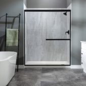 Iced Pewter Shower Wall Kit 32x60x78 | Quality Carpet Inc.