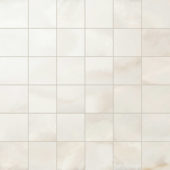 Intrigue Ivory Matte 2x2 Mosaic | Quality Carpet Inc.