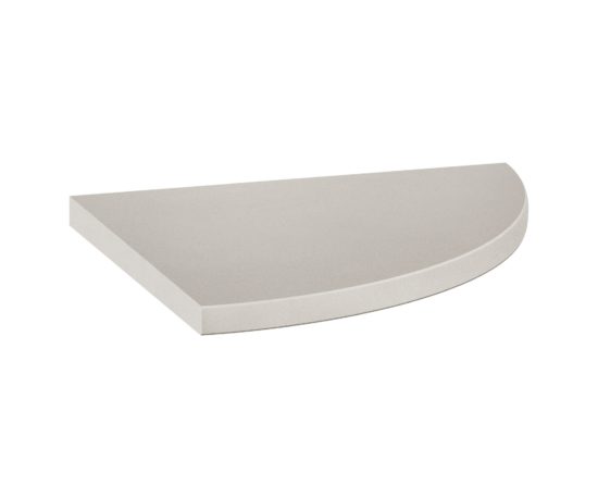 Marmiline Ash 9×9 Corner Shelf