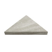 Mont Blanc Matte Shower Shelf 14.56x7.12x2 | Quality Carpet Inc.