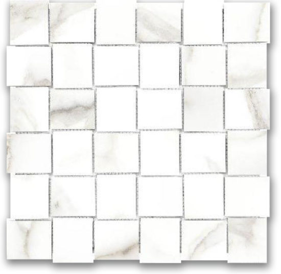 Polished 2X2 Adoration Basketweave Mosaic | Quality Carpet Inc.