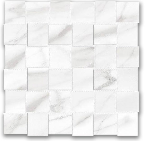 Polished 2X2 Infatuation Basketweave Mosaic | Quality Carpet Inc.