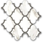 Polished Adoration Arabesque Mosaic | Quality Carpet Inc.