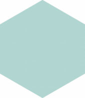 Ronda 5.5X6.3” Mint Hexagon | Quality Carpet Inc.