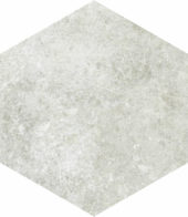 Seville 5.5X6.3” White Hexagon | Quality Carpet Inc.