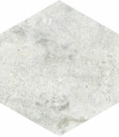 Seville 5.5X6.3” White Hexagon | Quality Carpet Inc.