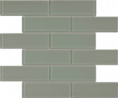 Smoke 2X6 Brick Mosaic | Quality Carpet Inc.