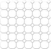 Treasure Ultimate Dolomite Polished Octagon/Dot Mosaic | Quality Carpet Inc.