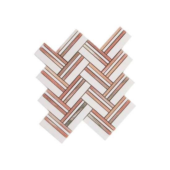 Rosey Weave Mosaic