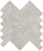 Anciano Grigio 1.25x4 Herringbone Mosaic | LA TERRA STONE