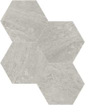 Anciano Grigio 6 Hexagon Mosaic | LA TERRA STONE