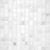 Bianco Venatino 1x1 Honed Mosaic | LA TERRA STONE