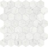 Eterna Bianco 2 Polished Hexagon Mosaic | LA TERRA STONE