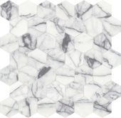 Lilac Volta 2 Hexagon Mosaic | LA TERRA STONE