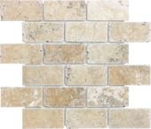 Picasso 2x4 Brick Mosaic | LA TERRA STONE