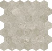 Ritz Gray 2 Hexagon Mosaic | LA TERRA STONE