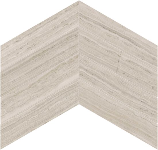 Strada Mist 2×8.5 Chevron Mosaic