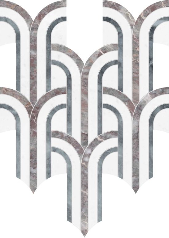 Utopio Florence Blush Mosaic | LA TERRA STONE