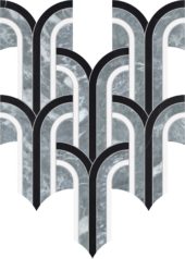 Utopio Florence Monochromo Mosaic | LA TERRA STONE