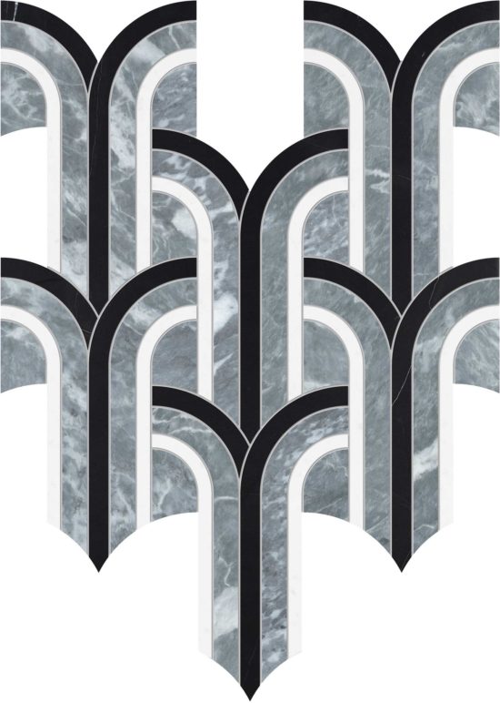 Utopio Florence Monochromo Mosaic | LA TERRA STONE