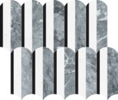 Utopio Hydros Monochromo Mosaic | LA TERRA STONE