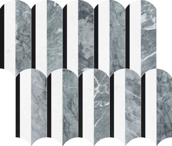 Utopio Hydros Monochromo Mosaic | LA TERRA STONE