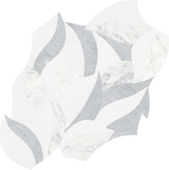 Utopio Lush Dove Mosaic | LA TERRA STONE